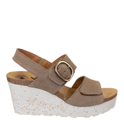 OTBT - PEASANT in GREIGE Wedge Sandals